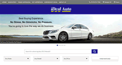 Desktop Screenshot of idealautonc.com